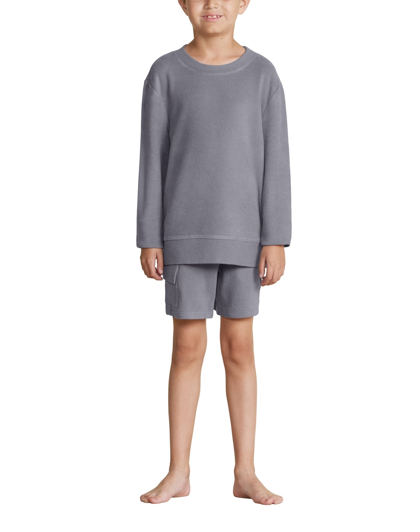 Youth | MC Brushed Fleece Pullover | Coal