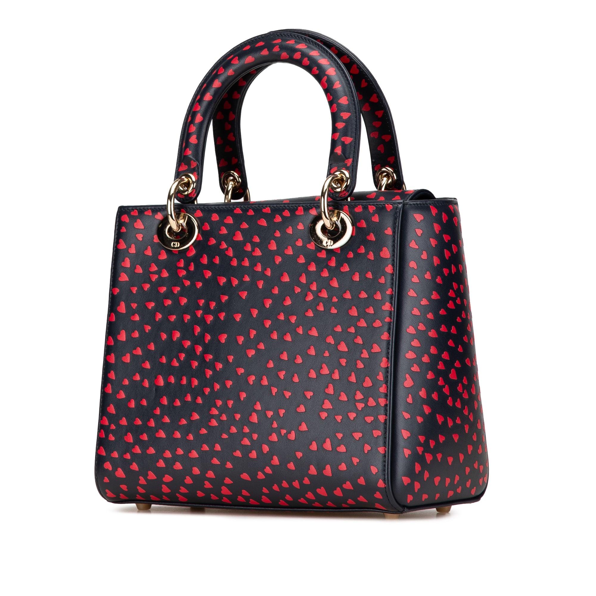 Dior | Pre-Owned Medium Calfskin I Love Paris Lady - I | Blue/Navy