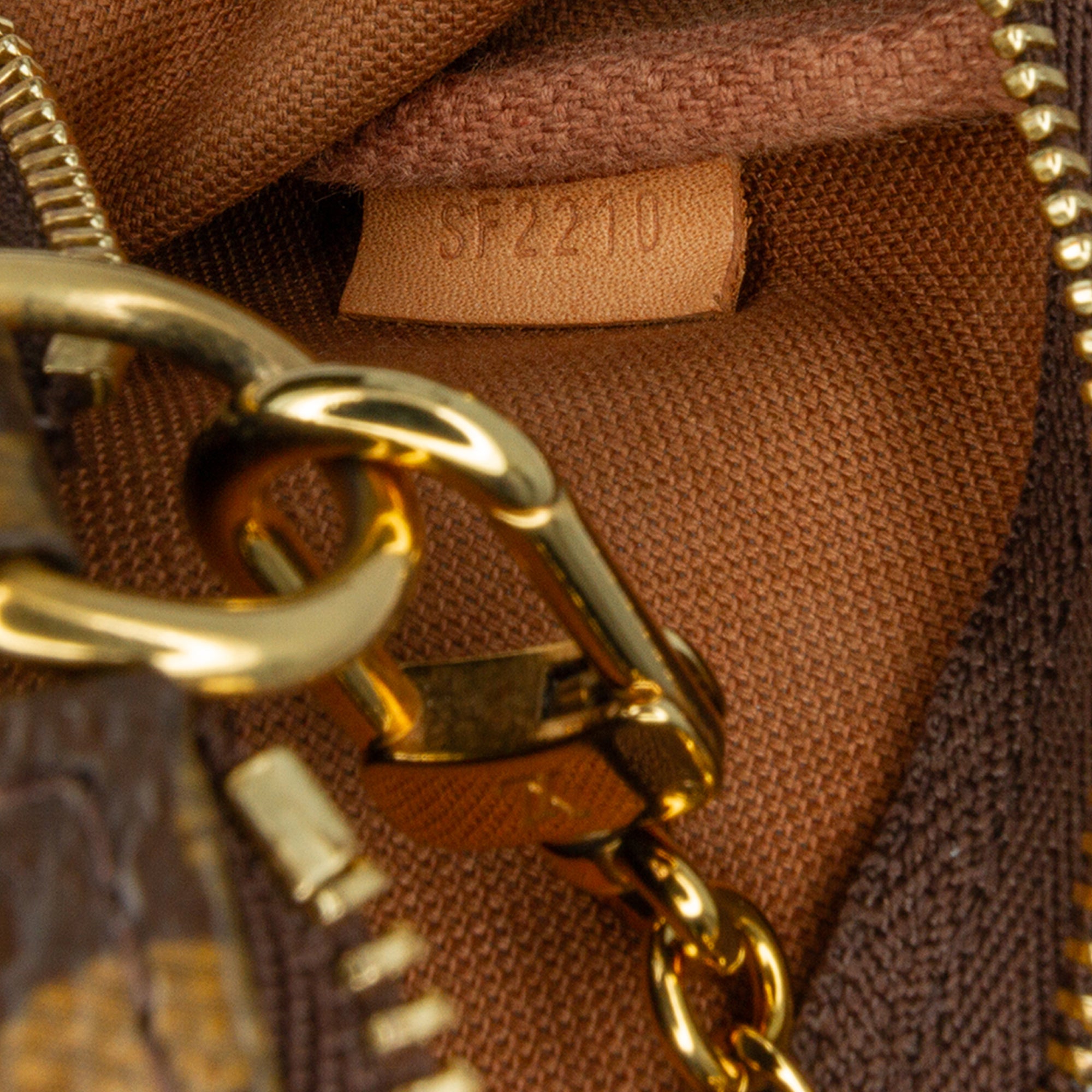 Louis Vuitton | Pre-Owned Monogram Mini Pochette Accessoires - II | Brown