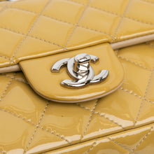 Chanel | Pre-Owned Mini Rectangular Classic Patent Single Flap | Yellow/Mustard