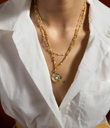 Zoe Pendant Necklace | Multicolor