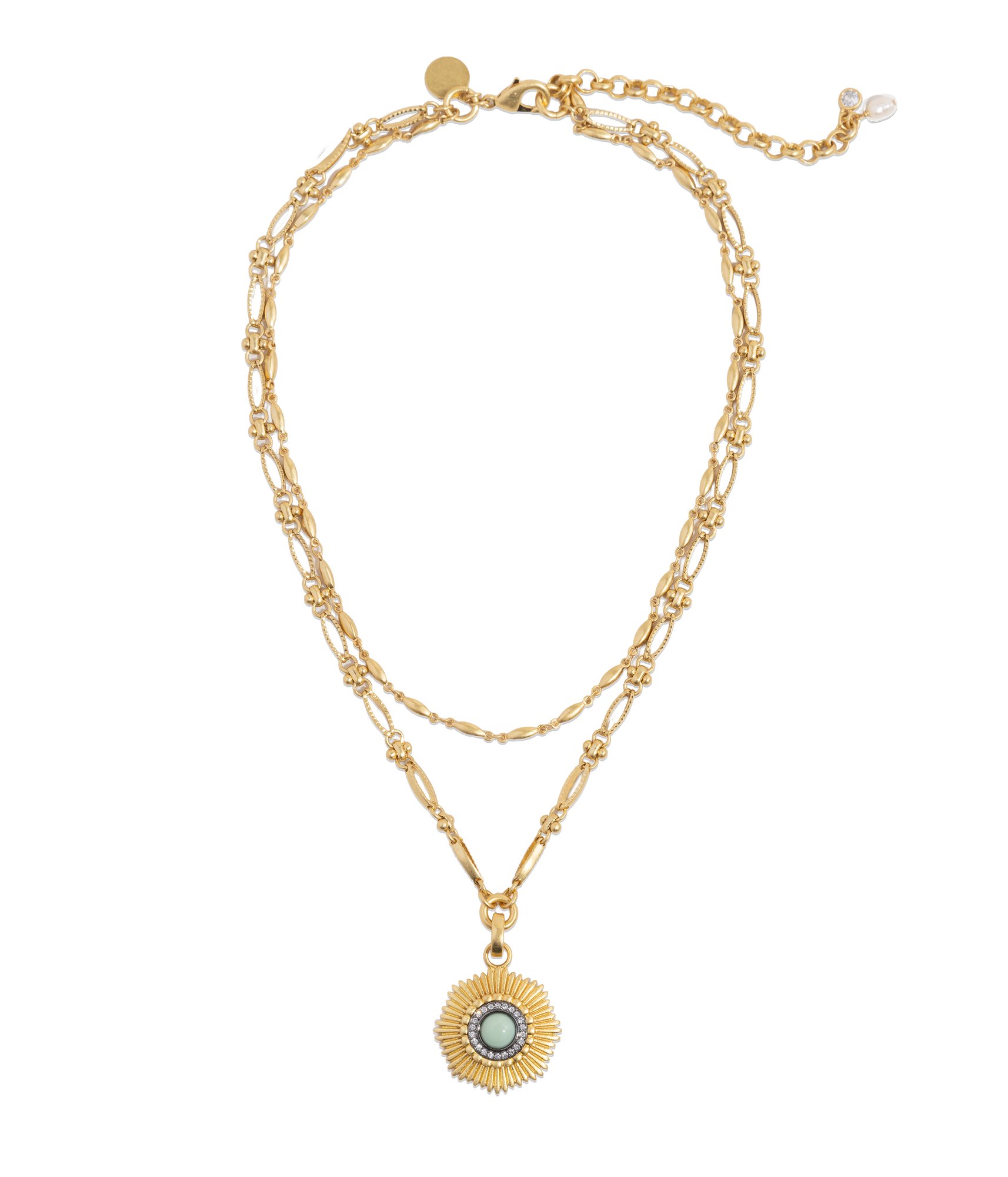 Zoe Pendant Necklace | Multicolor