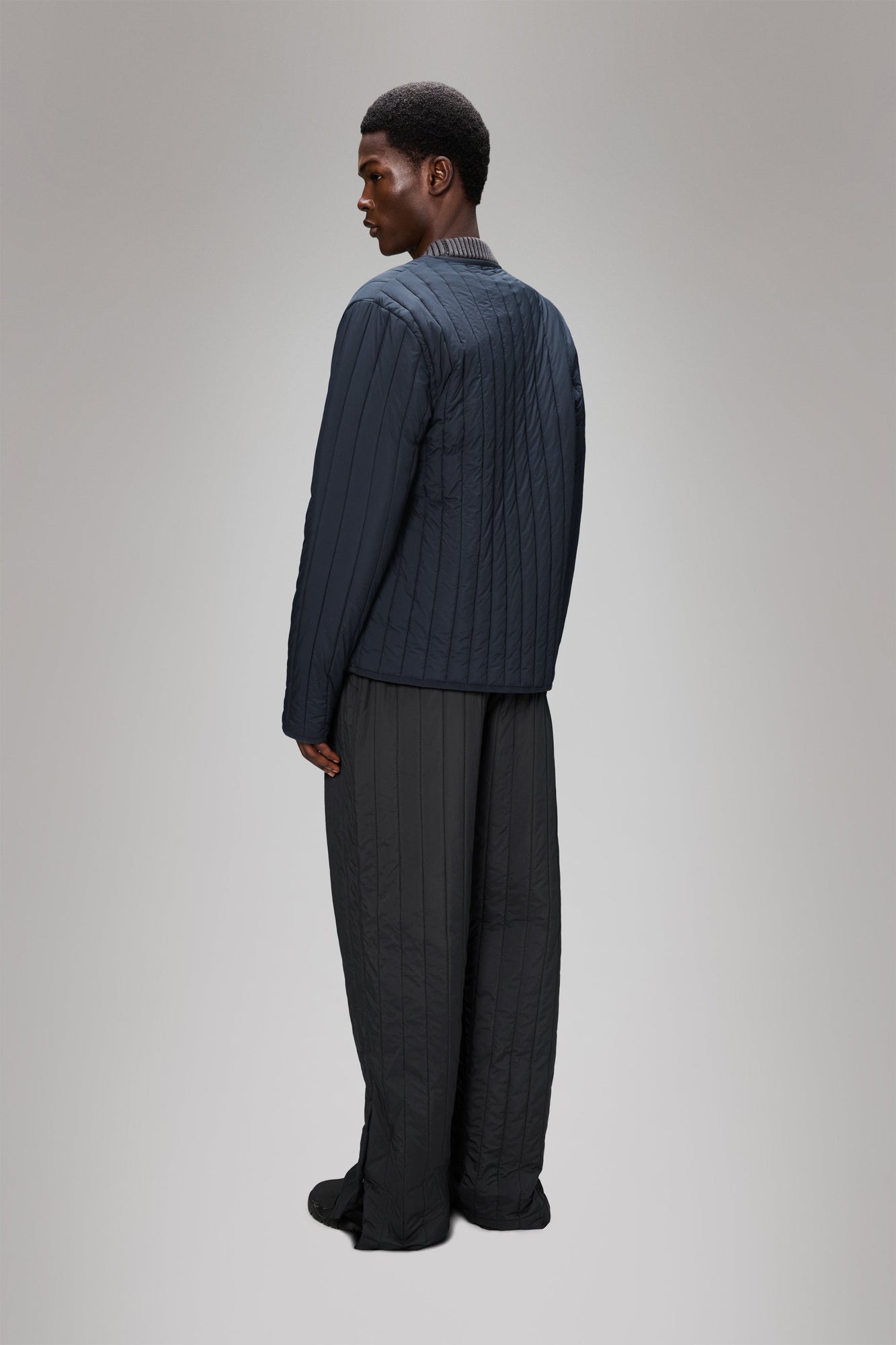 RAINS Banja Liner Jacket Navy Jacket