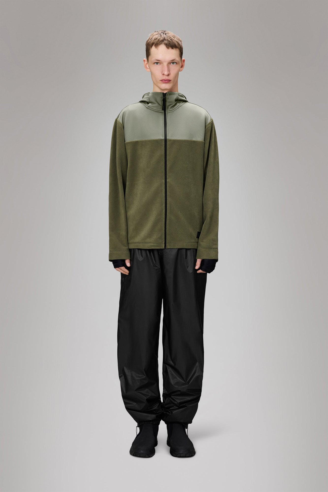 RAINS Sintra Fleece Reverse Jacket Marsh Jacket