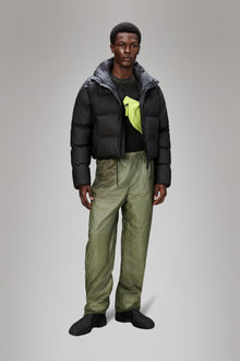 RAINS Alta Short Puffer Jacket Black Jacket