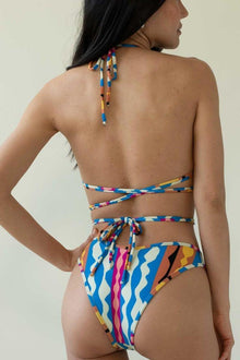 Brasil Bikini Top | Abstract