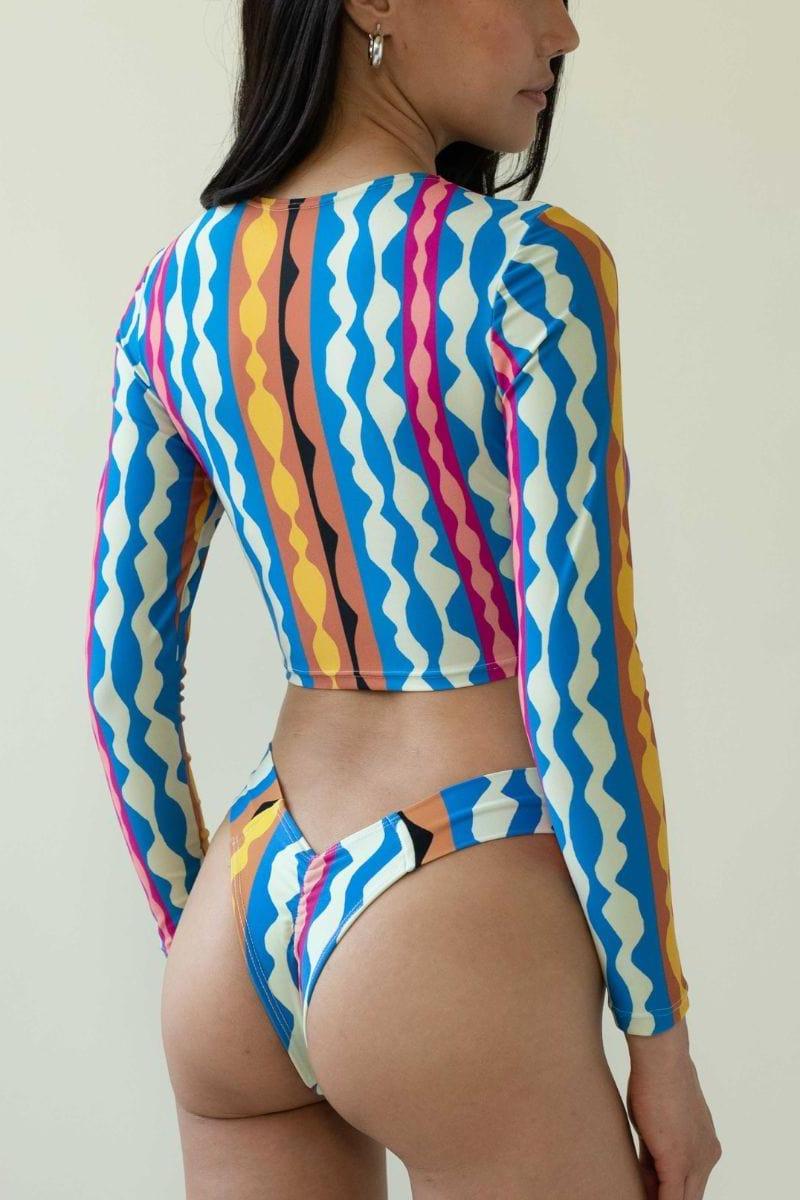 Added Coverage Uno Bikini Bottom | Abstract