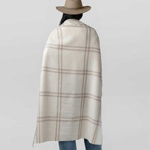 Unisex | Geneva Wrap | Ivory / Beige