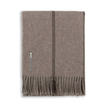 Unisex | Notting Hill Wrap | Light Taupe / Chocolate