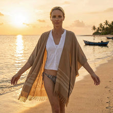Women | Sail Kimono | Fawn / Ivory