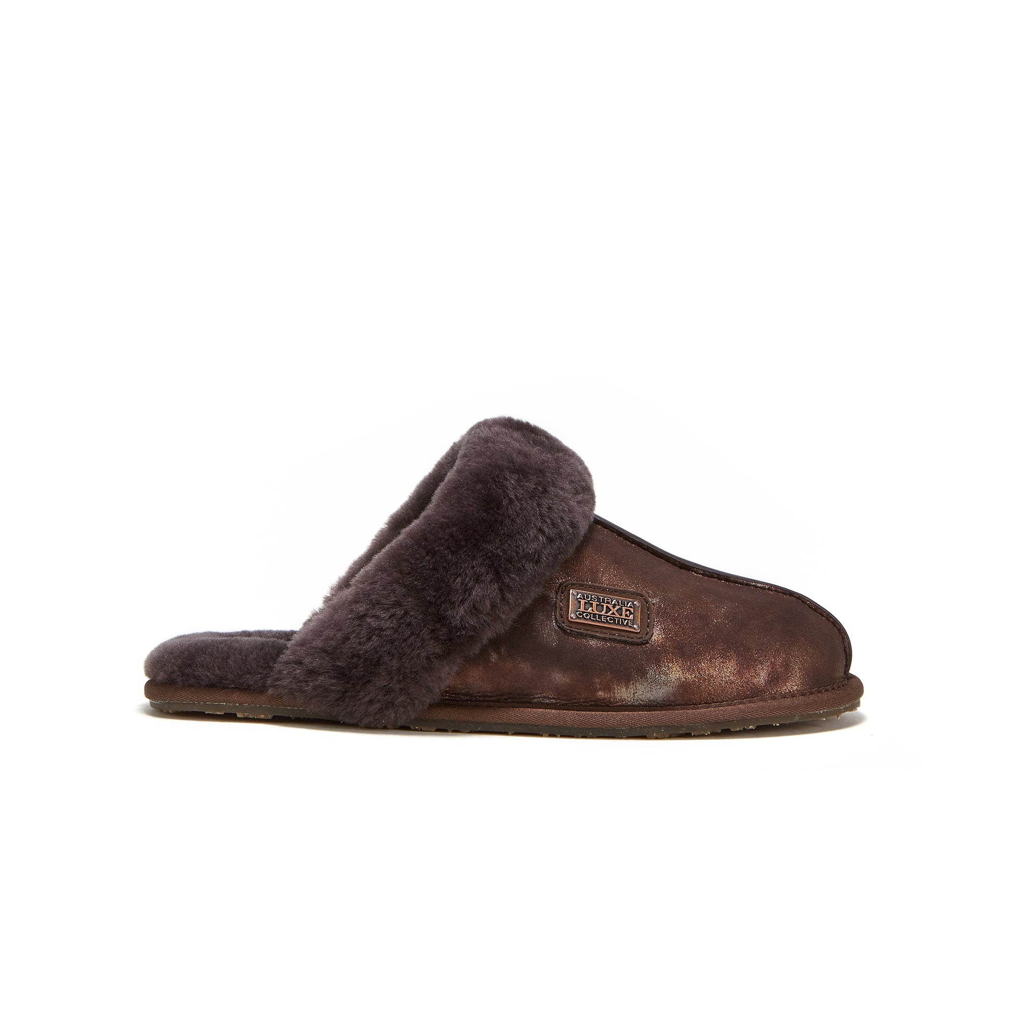 CLOSED MULE ANTIQUE BRONZE - Australia Luxe Collective