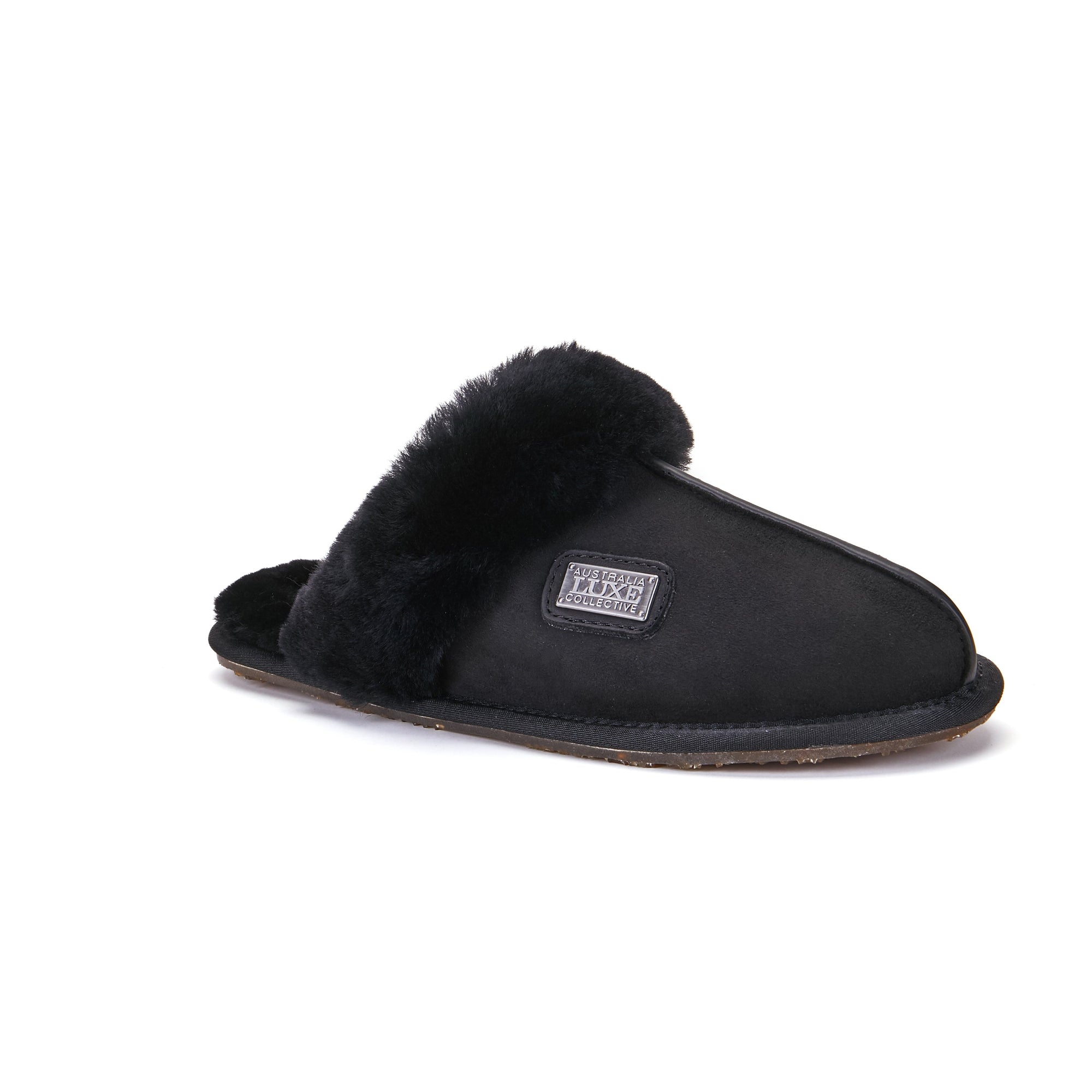 CLOSED MULE BLACK - Australia Luxe Collective