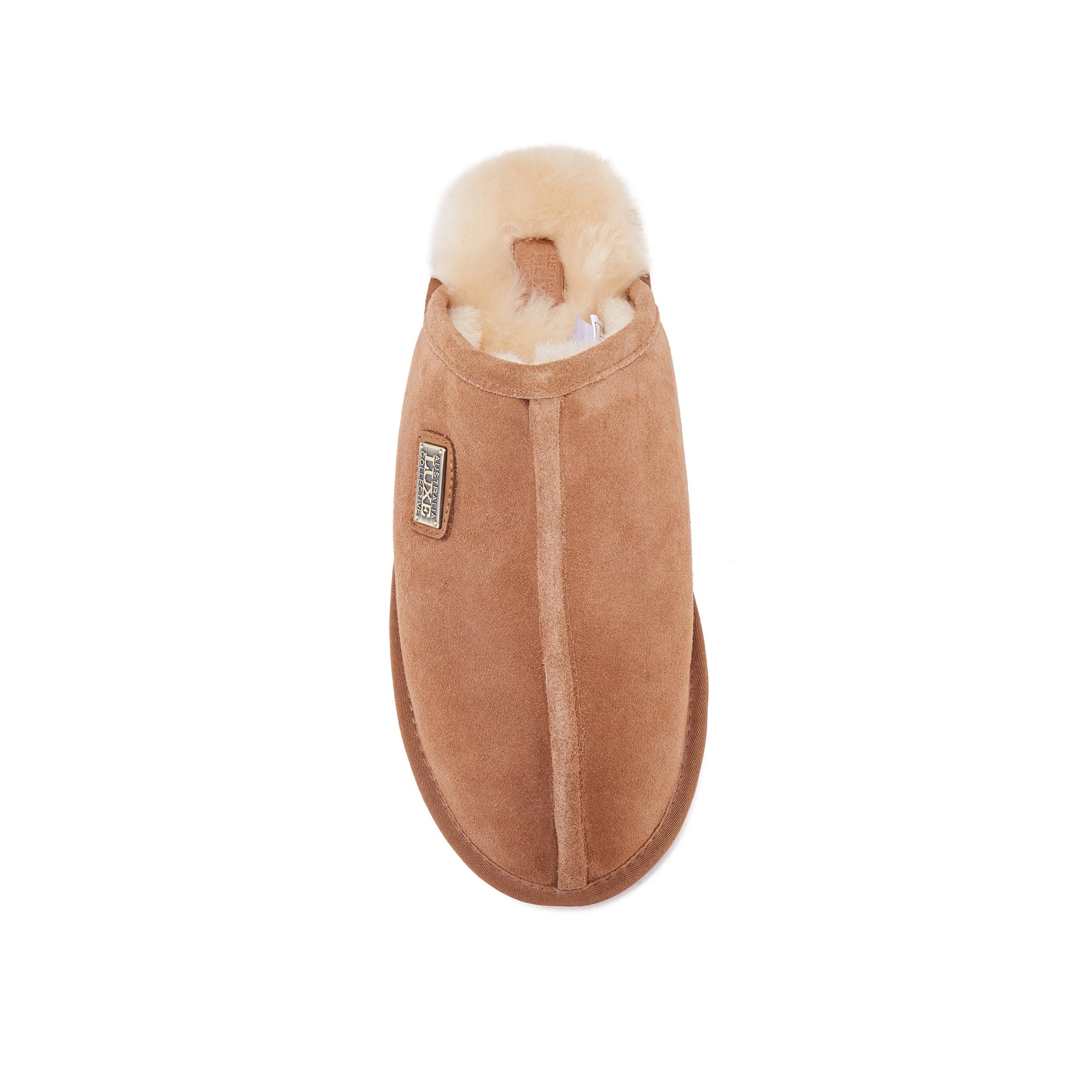 MENS CLOSED MULE CHESTNUT - Australia Luxe Collective