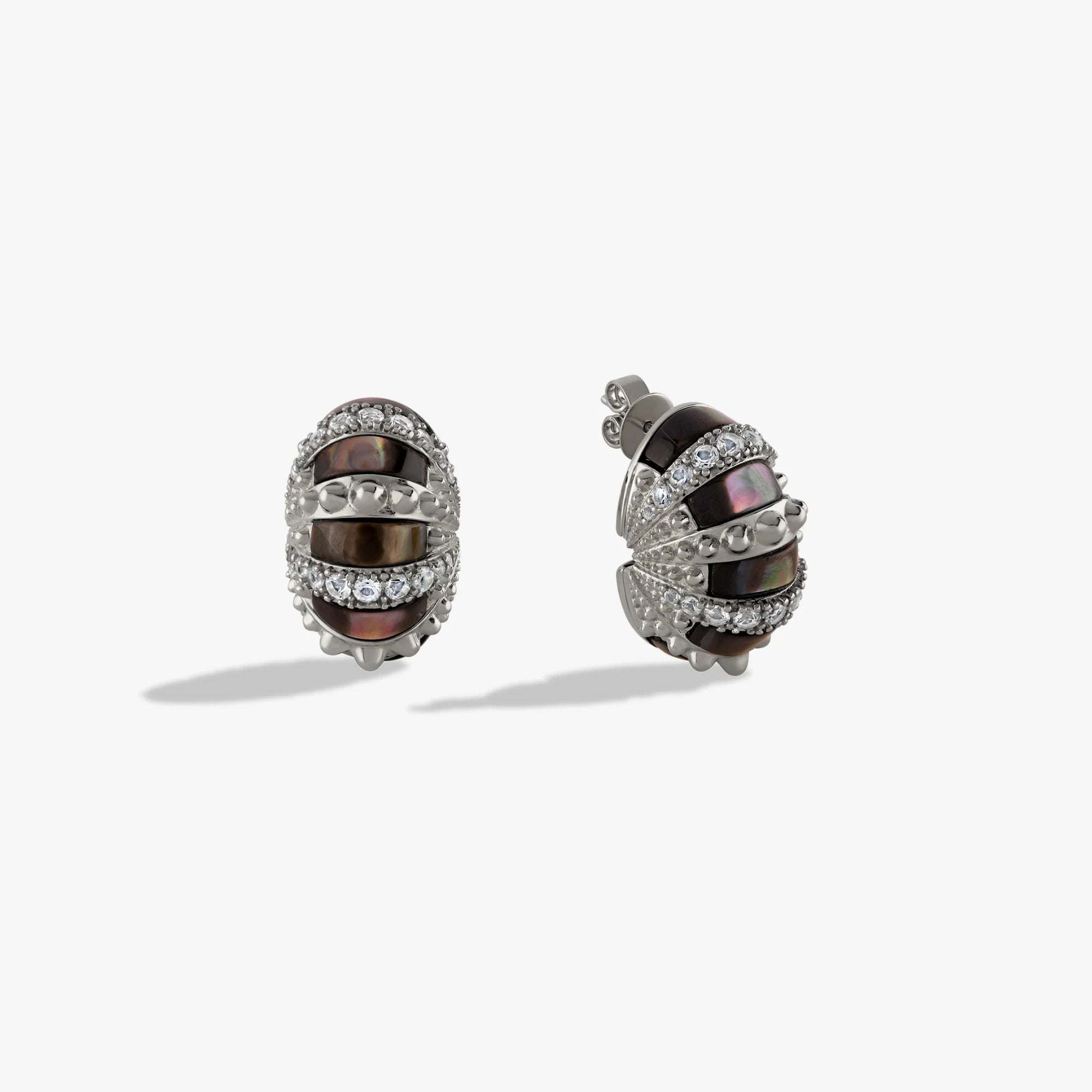 Awe Inspired  Earrings Sea Urchin Statement Studs