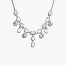 Awe Inspired Necklaces 925 Sterling Silver Midnight Reflection Collar Necklace
