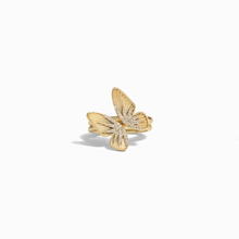 Awe Inspired  Rings Butterfly Wing Stacking Rings