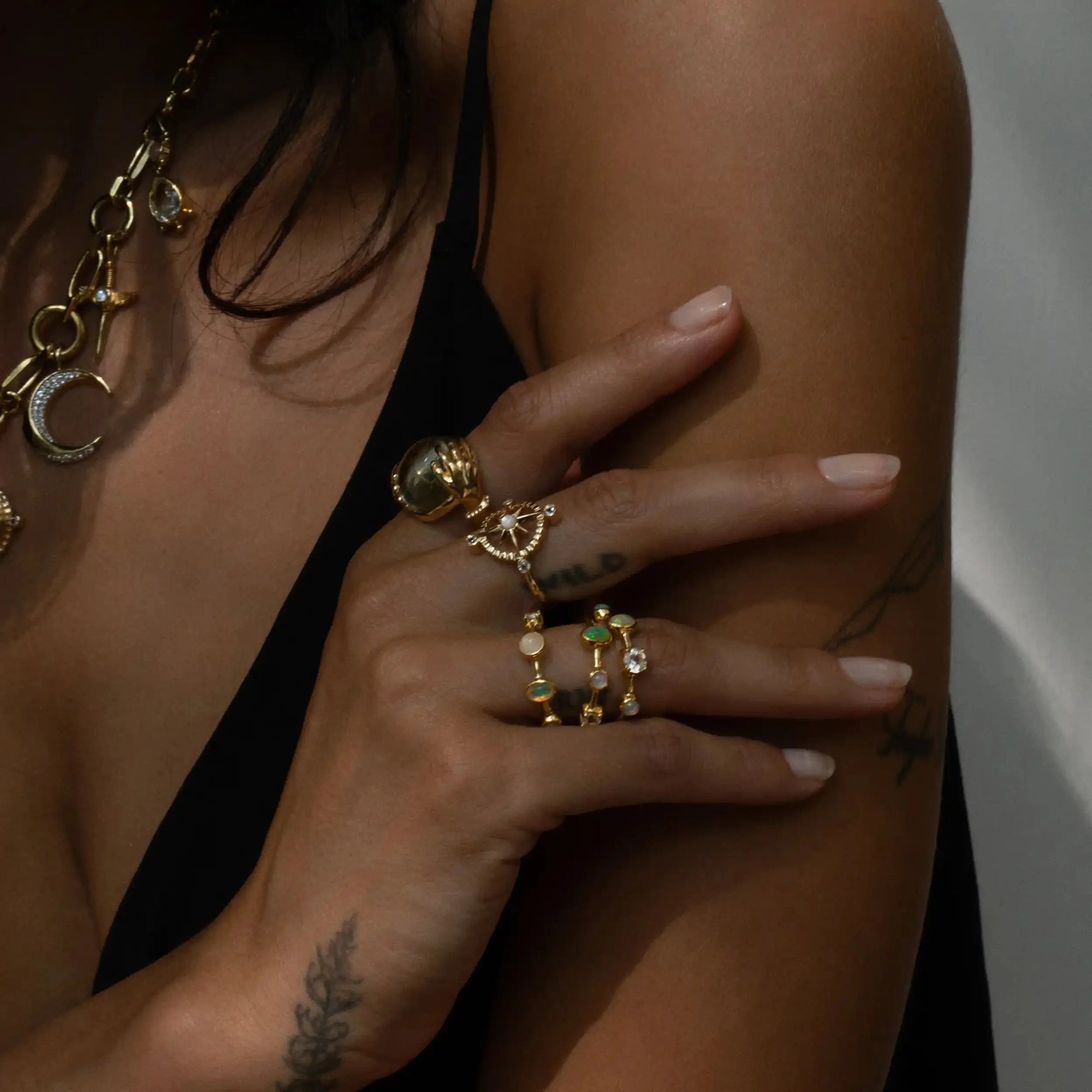 Awe Inspired  Rings Compass Rose Ring