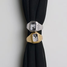 Awe Inspired Rings Crystal Photo Locket Ring