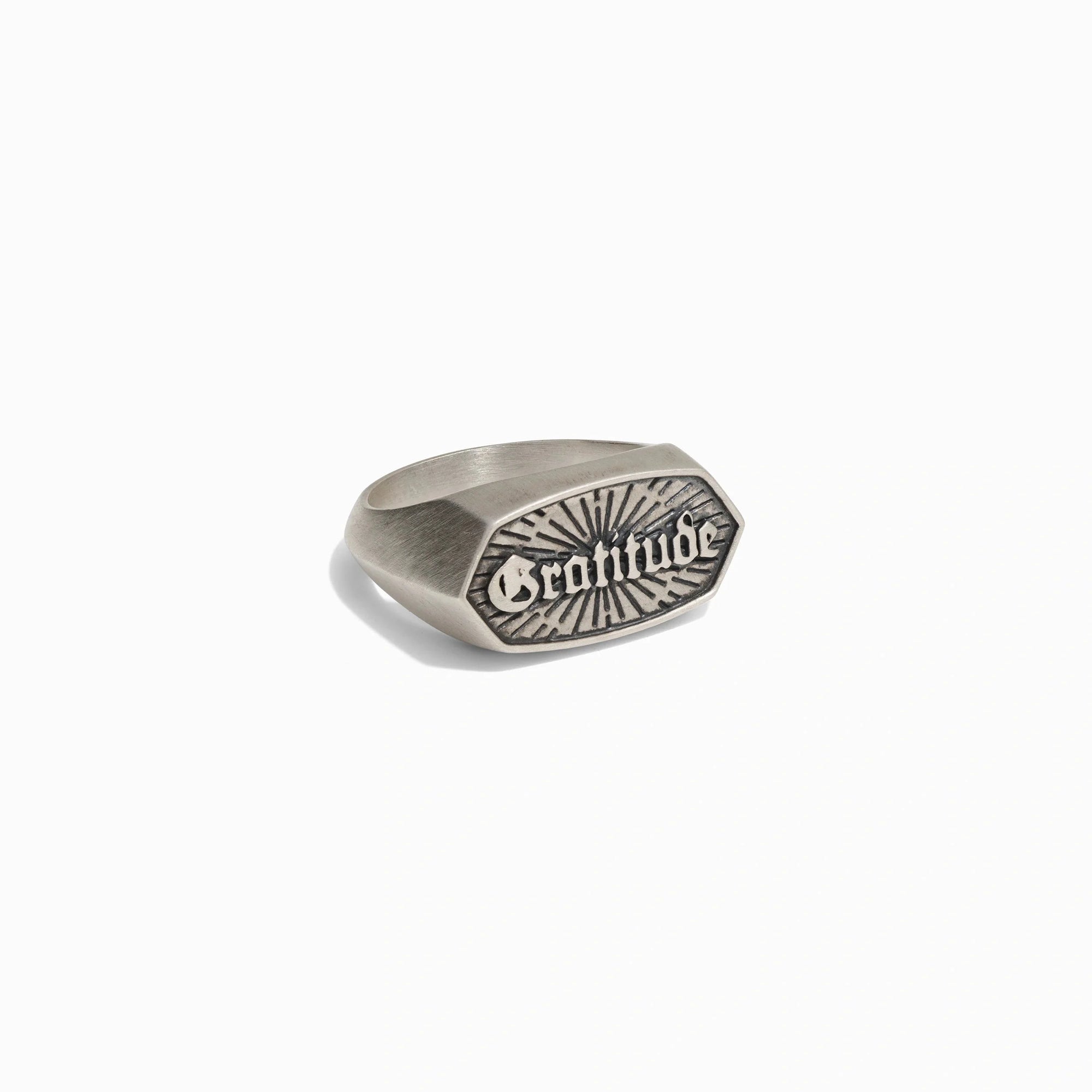 Awe Inspired  Rings Gratitude Affirmation Ring