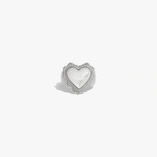 Awe Inspired  Rings Mother of Pearl Radiant Heart Ring