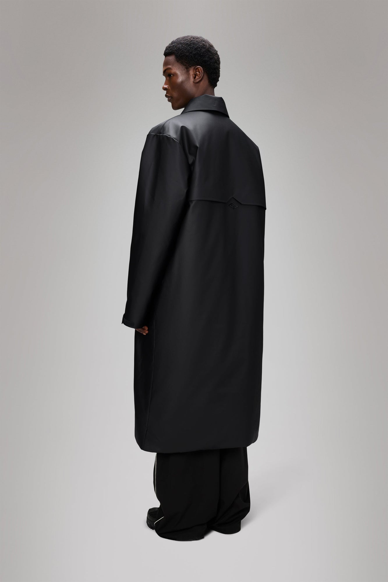 Rains Rains x Umbro Manager Coat Black Jacket