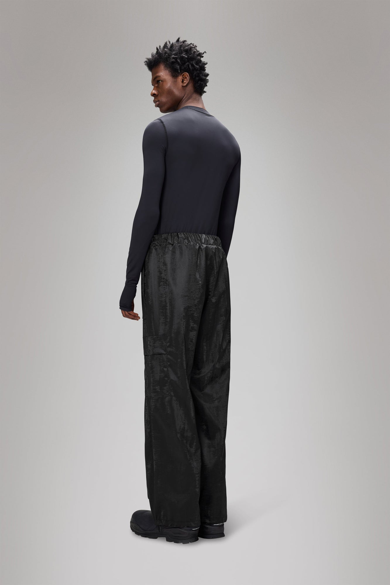 Rains Cargo Rain Pants Wide Coal Pants