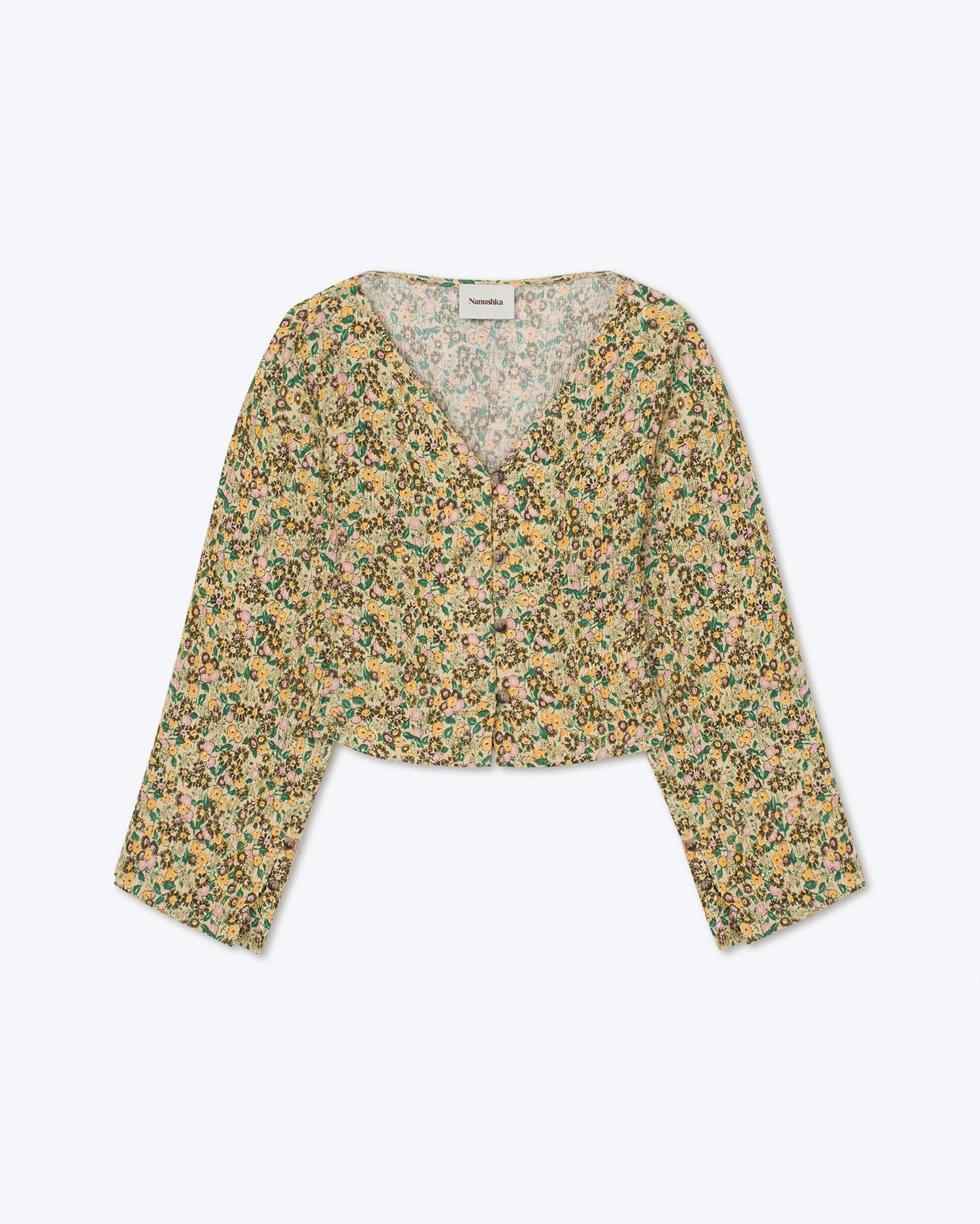 Womens | Marsha Printed Long Sleeve Top | Ditsy Floral