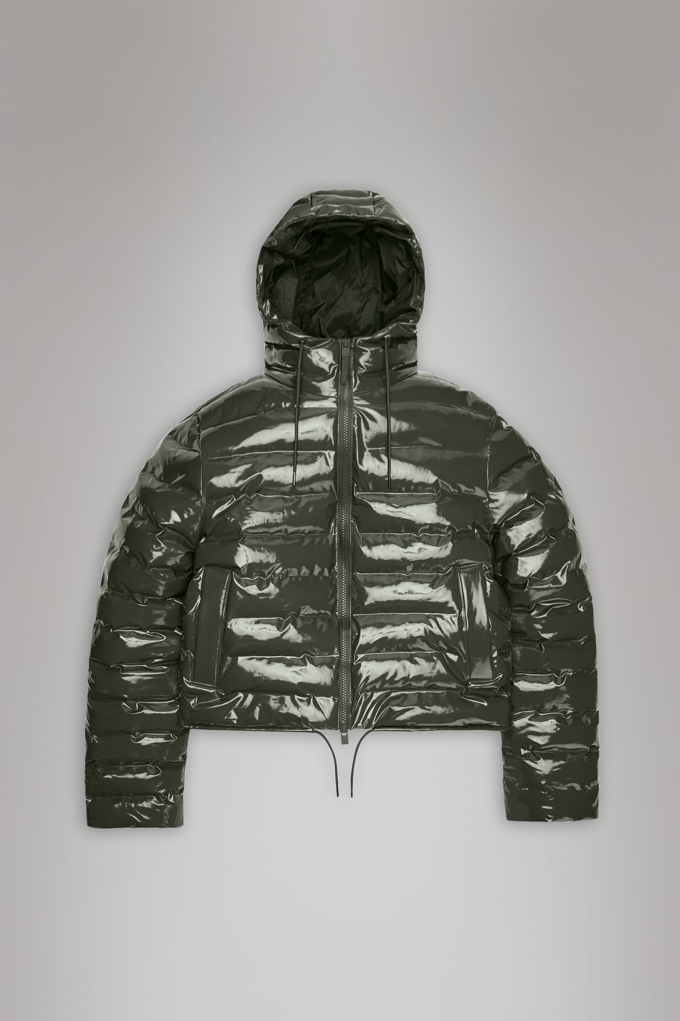 RAINS Lohja Short Puffer Jacket Swamp Jacket