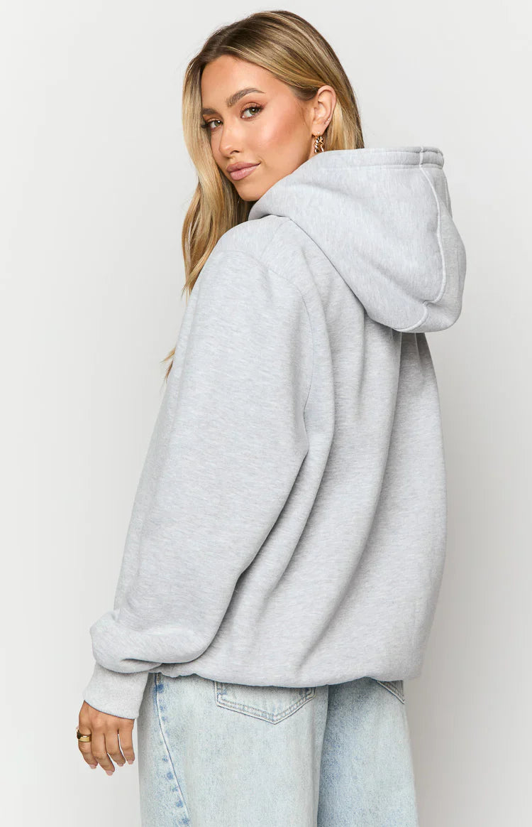Beginning Marl Koala Bubble Hoodie | Grey