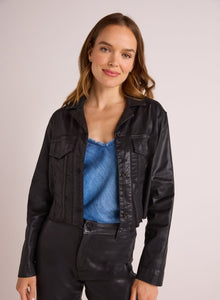Billie Cropped Jacket | Black