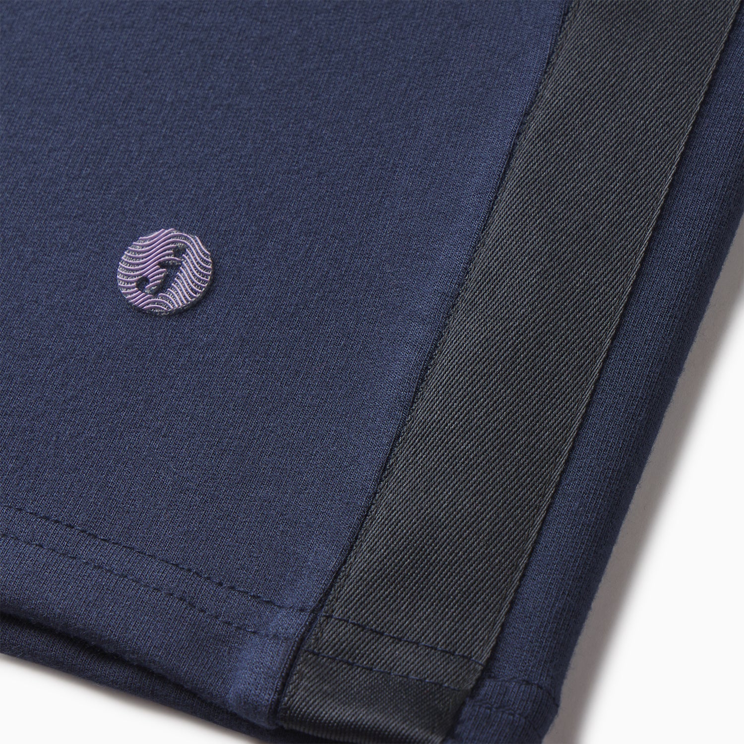 Heavyweight Modal French Terry Lounge Tee | Navy