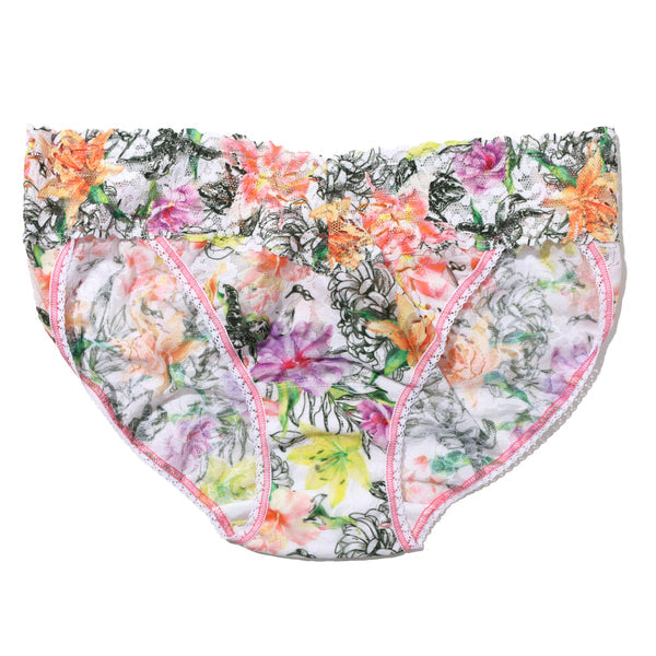 Signature Lace V-Kini | Botany (White)