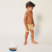 Kids | Boardshort | Canary Stripe
