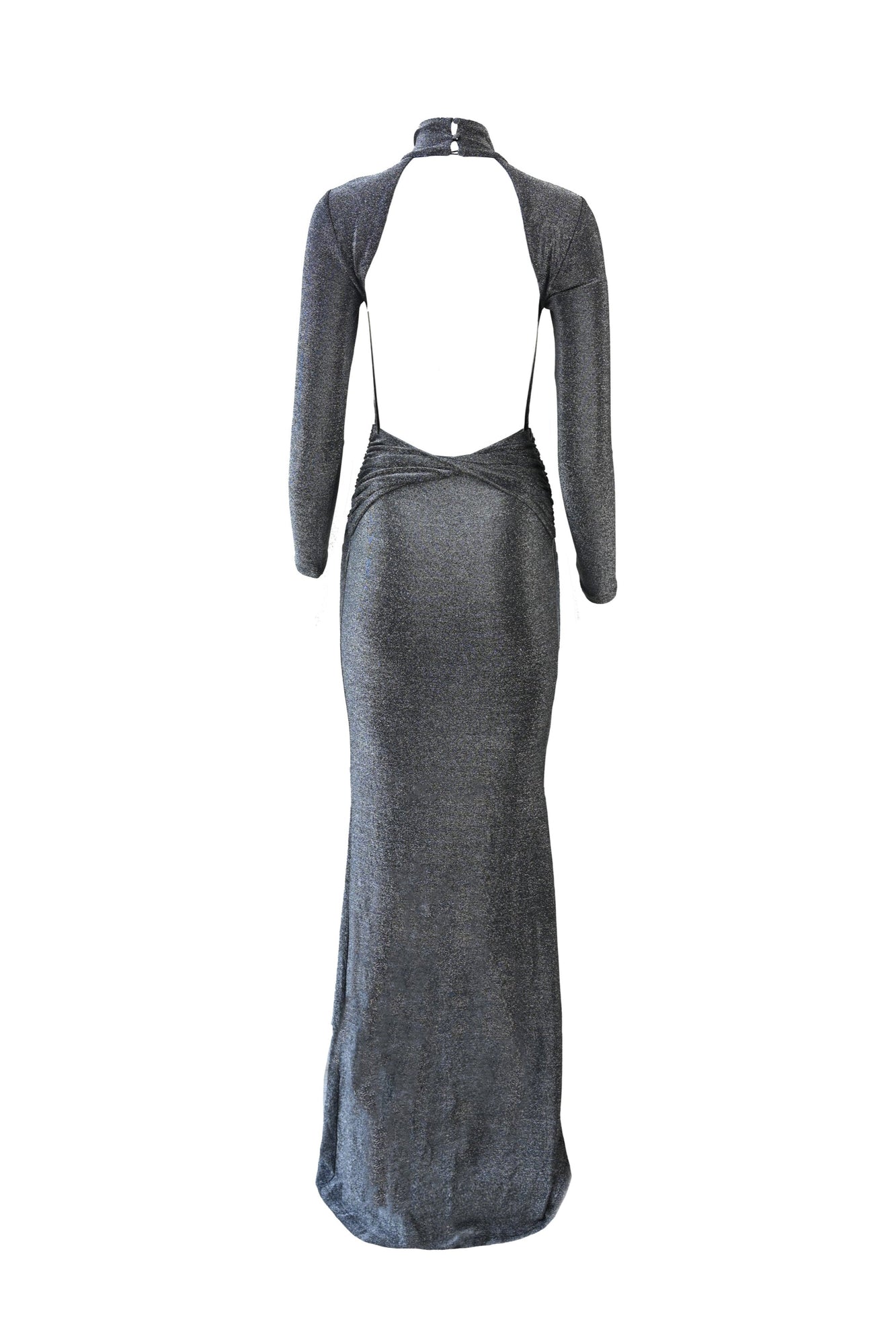 Cassia Maxi Dress | Iridescent Onyx