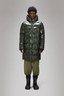 Rains Alta Longer Puffer Jacket Swamp Jacket