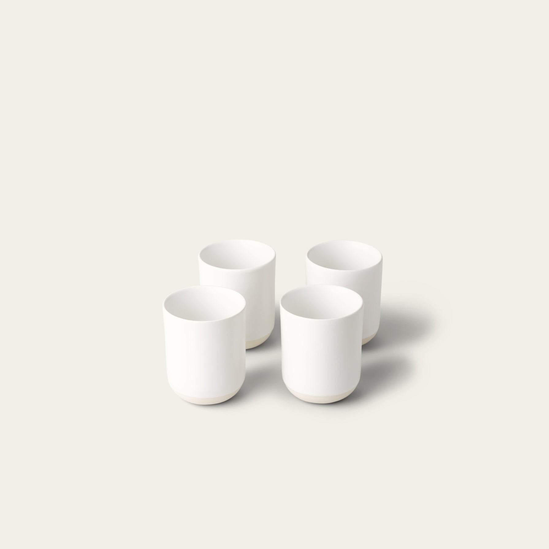 Cappuccino Cups | Cloud White