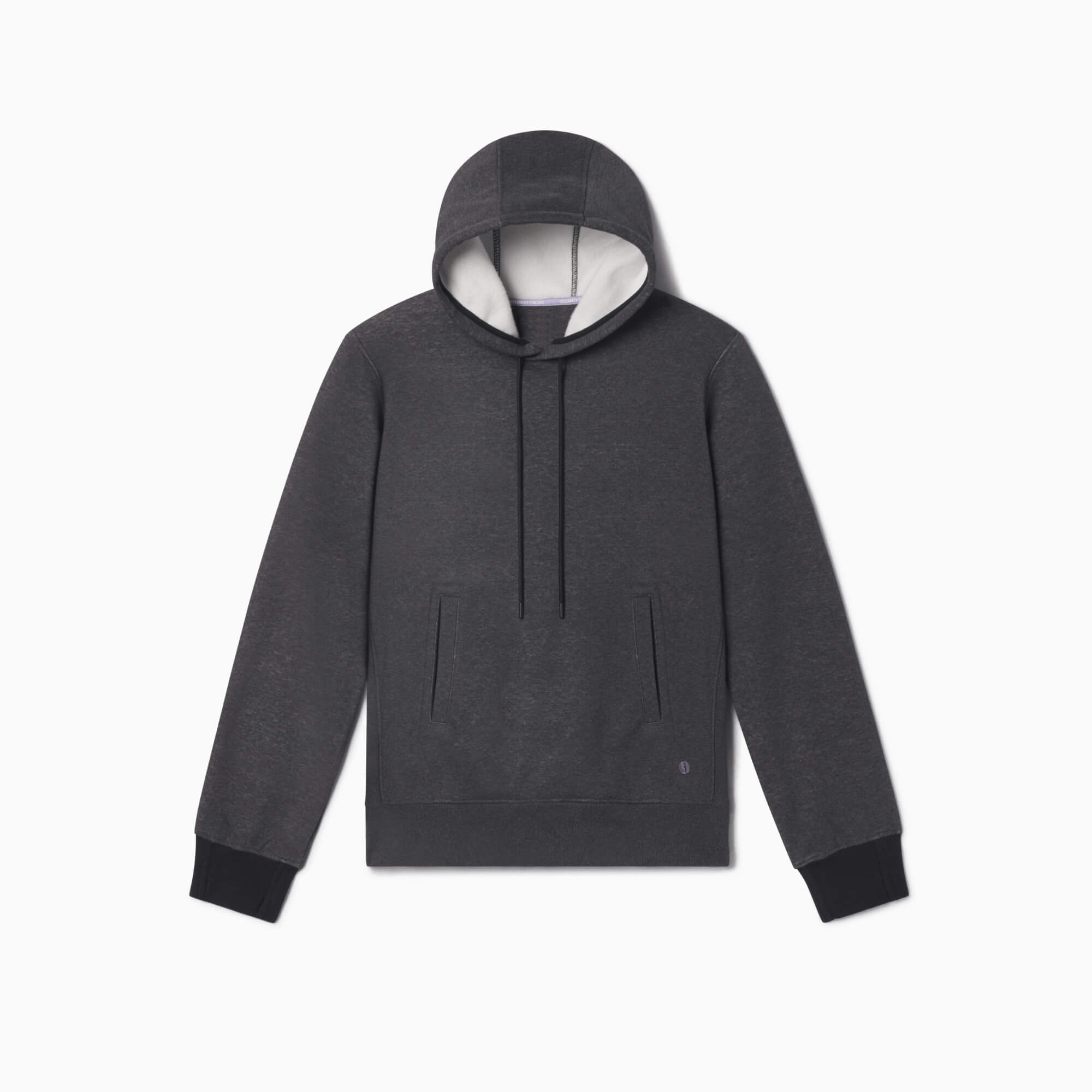 Chilluxe Brushed Fleece Hoodie | Charcoal
