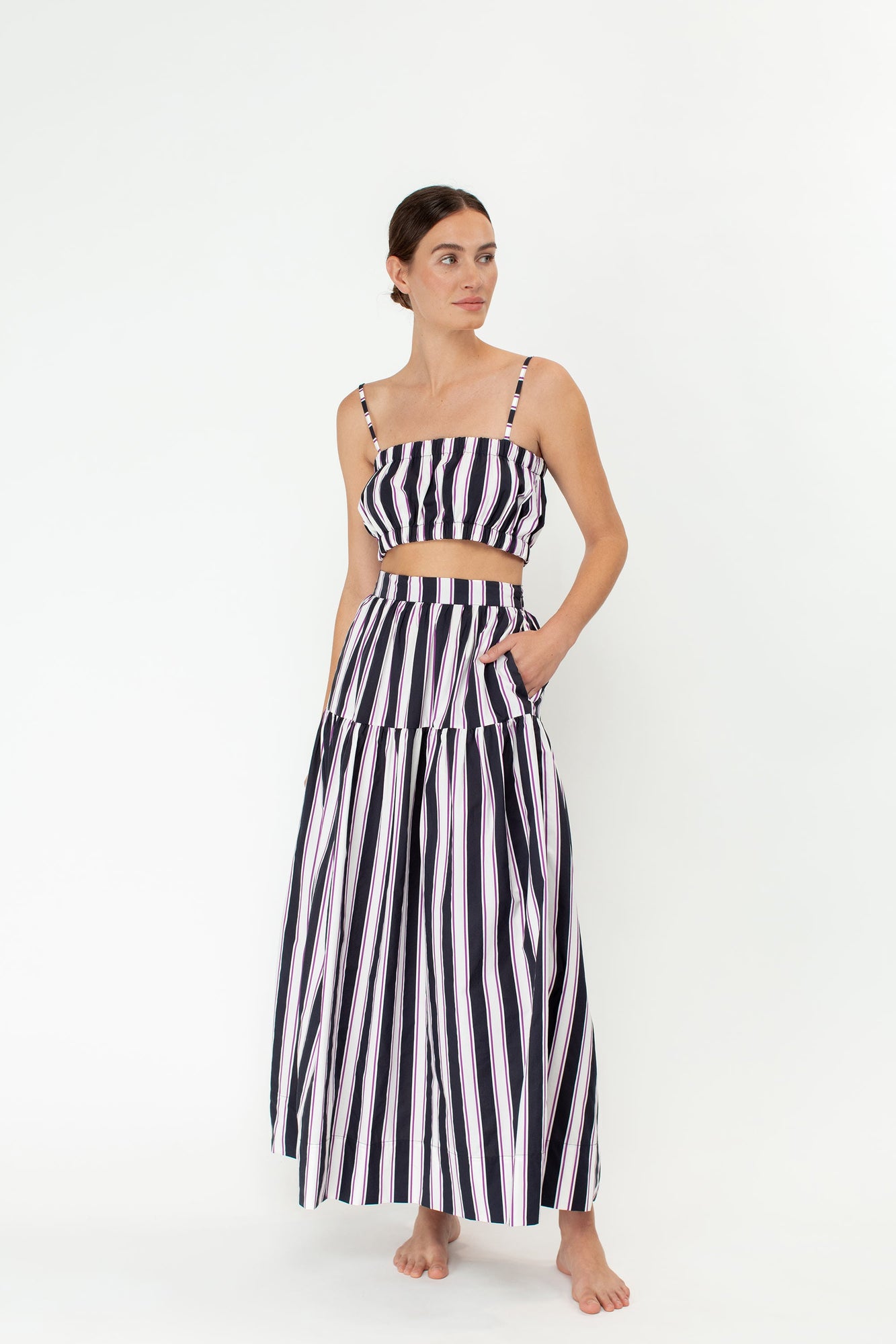 Cosetta Top | Cabana Stripe