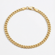 The Curb Anklet |  18Kt Gold Filled