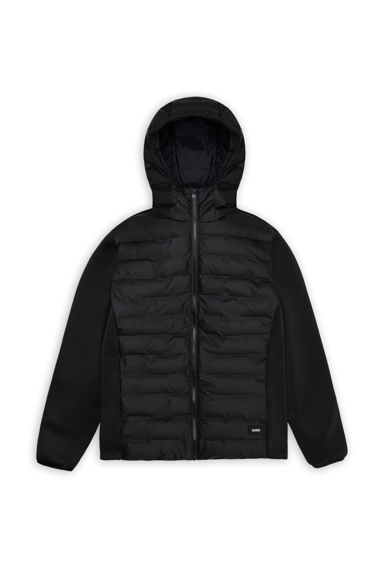 RAINS Safi Fleece Hybrid Jacket Black Jacket