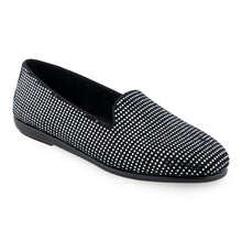 Betunia Casual Loafer | Silver/Black Polyurethane