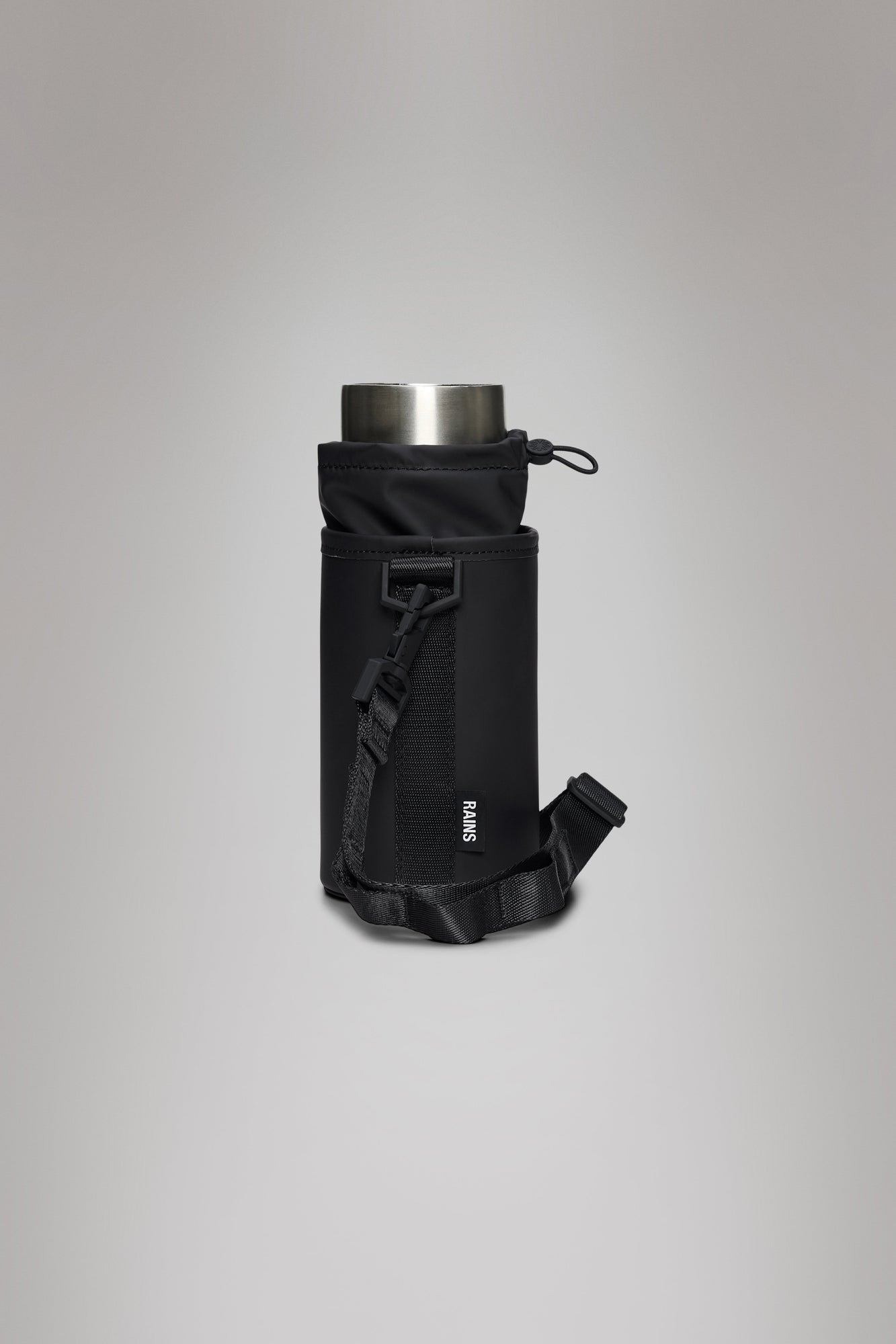 RAINS Bottle Holder Black 1.80L H21 x D9.50 x W9.50 cm Drink wear