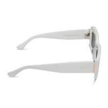 Womens | Indy Sunglasses | White Cloud | Grey Polarized Lenses