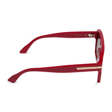 Unisex | Julien Navigator Sunglasses | Rouge Vogue | Warm Brown Gradient Lenses
