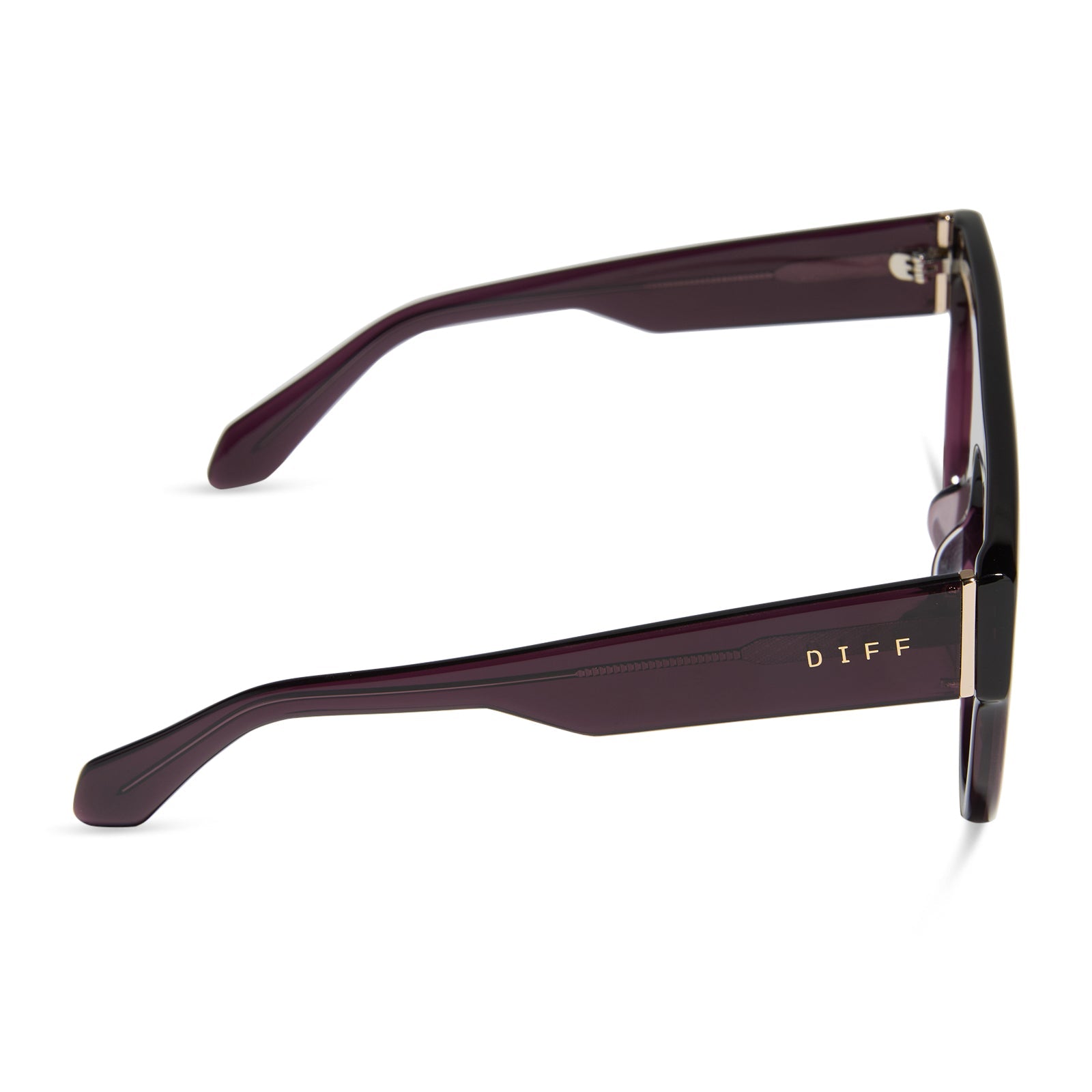 Womens | Georgie Sunglasses | Aubergine | Aubergine/Silver Flash Lenses