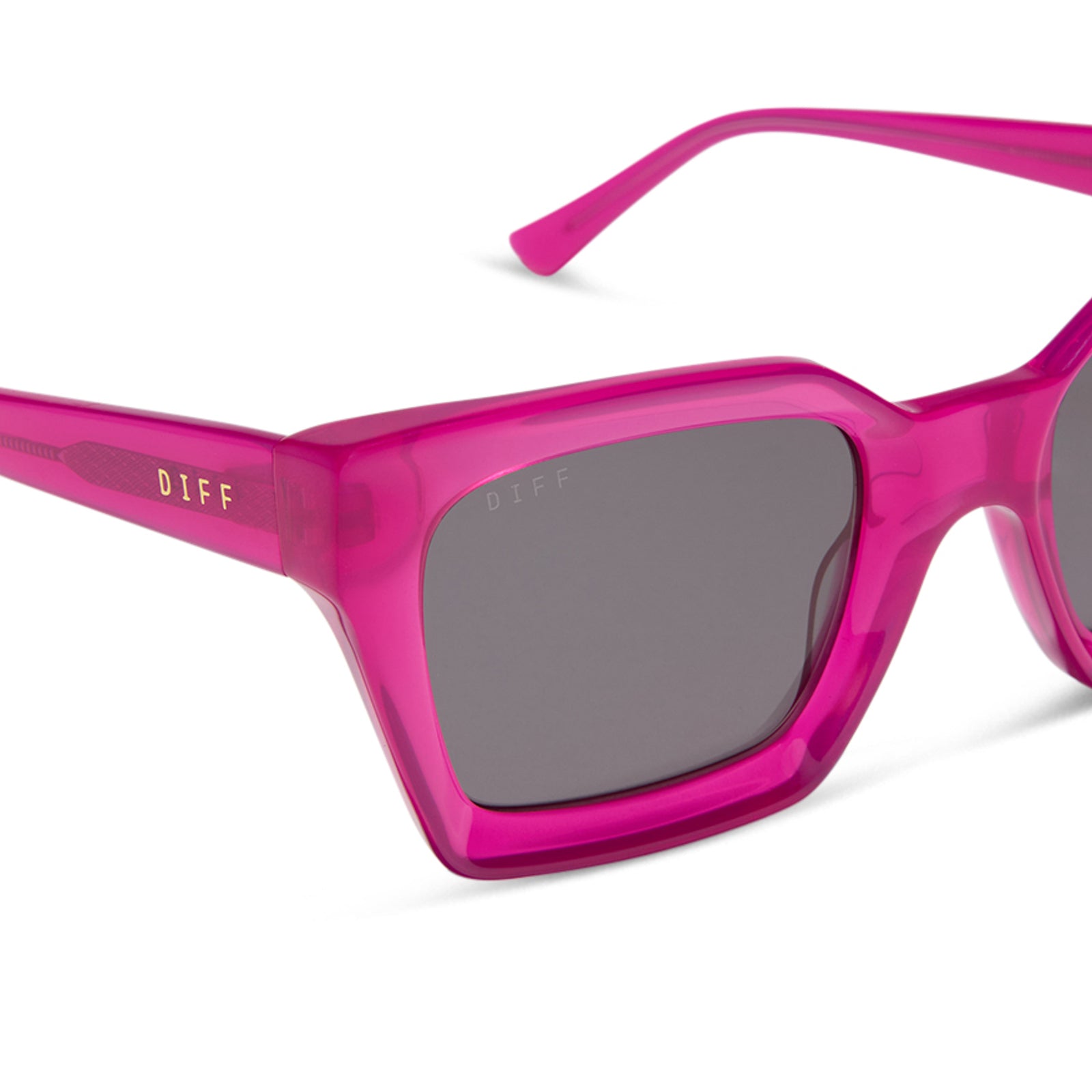Womens | Greer Sunglasses | Bright Tulip | Grey Lenses
