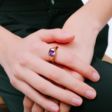 THE PURPLE SIGNET RING - The M Jewelers