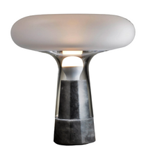 Orion Lamp With Glass Top | Top Sandblasted/Marble Accessory