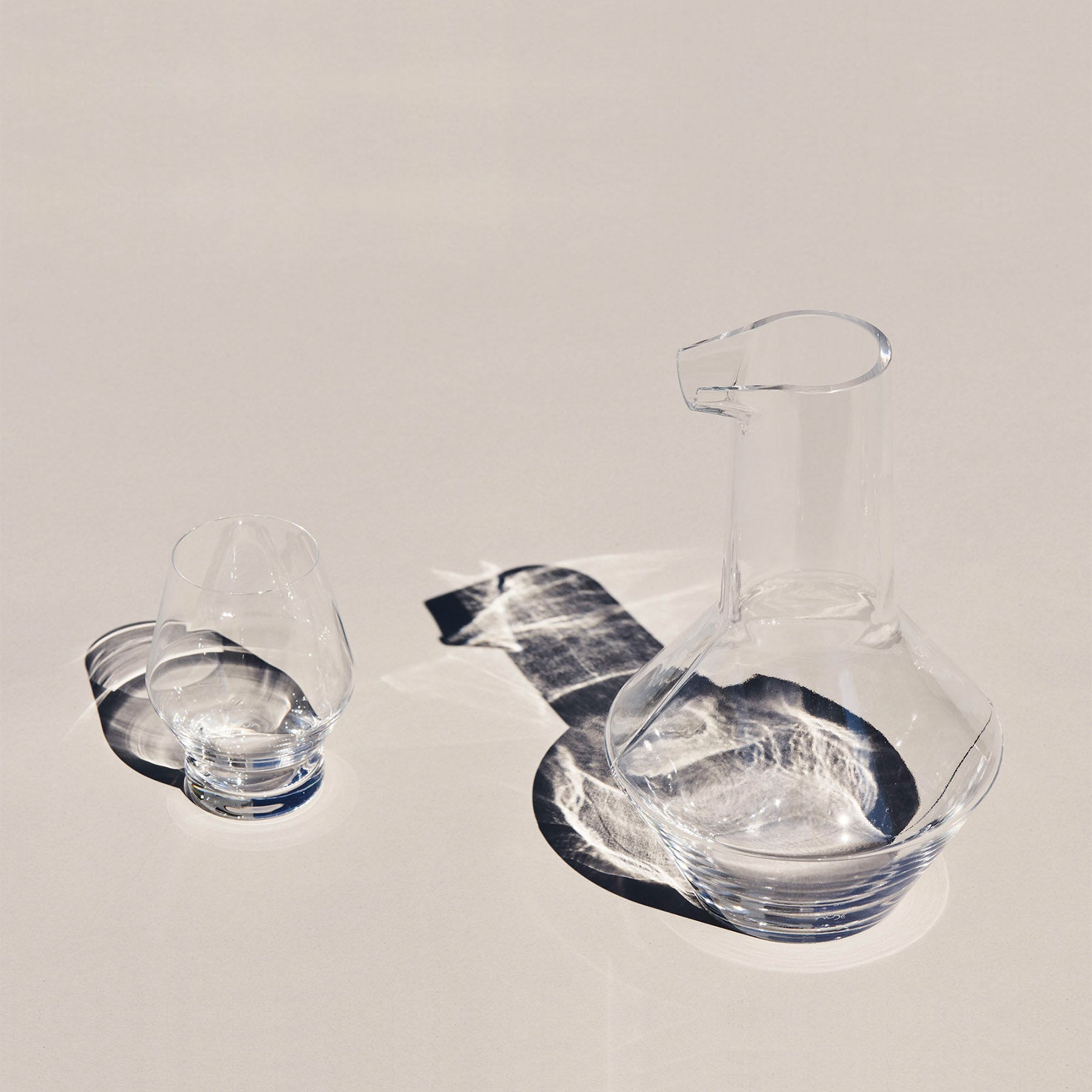 Beak Carafe | Clear Crystal