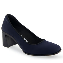 Casta Dress Pump | Navy Stretch Gaberdine